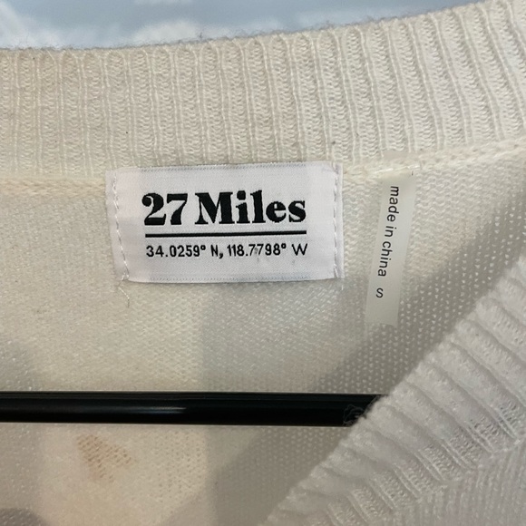 27 Miles Malibu heart sweater - Picture 4 of 6